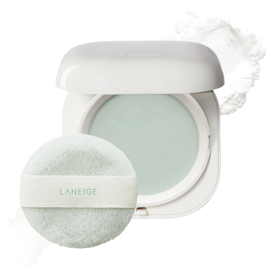 Laneige Neo Blurring Powder: Korean Shine Control Compact With Pore Blurring, Smoothing Finish & Travel-Friendly, No Spill Packaging