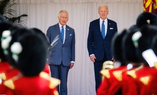 King Charles and Joe Biden at Windsor