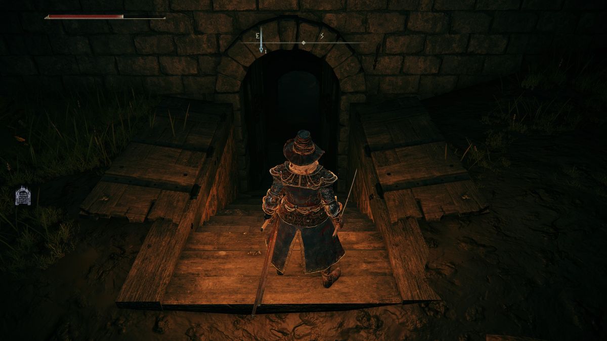 another view of doorway down