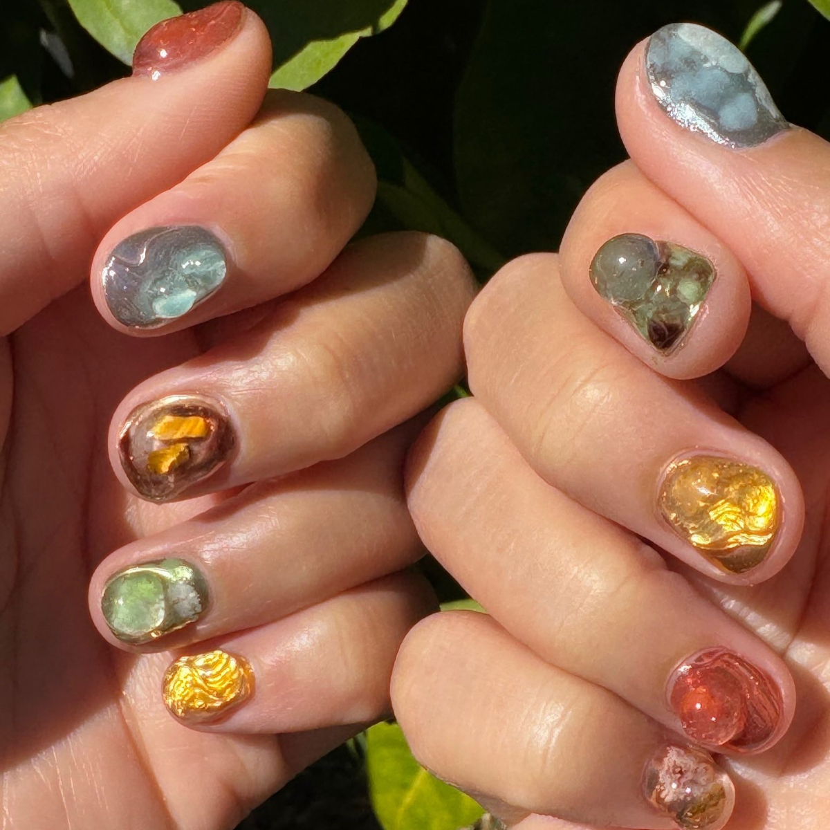 Crystal nail designs