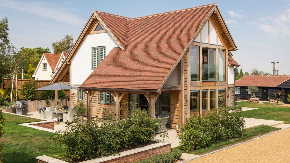 oak frame self build