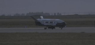 Air Force's X-37B Orbital Test Vehicle 2 after landing on June 16, 2012.