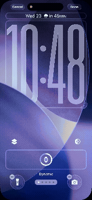 iOS 26 beta 4 dynamic wallpaper