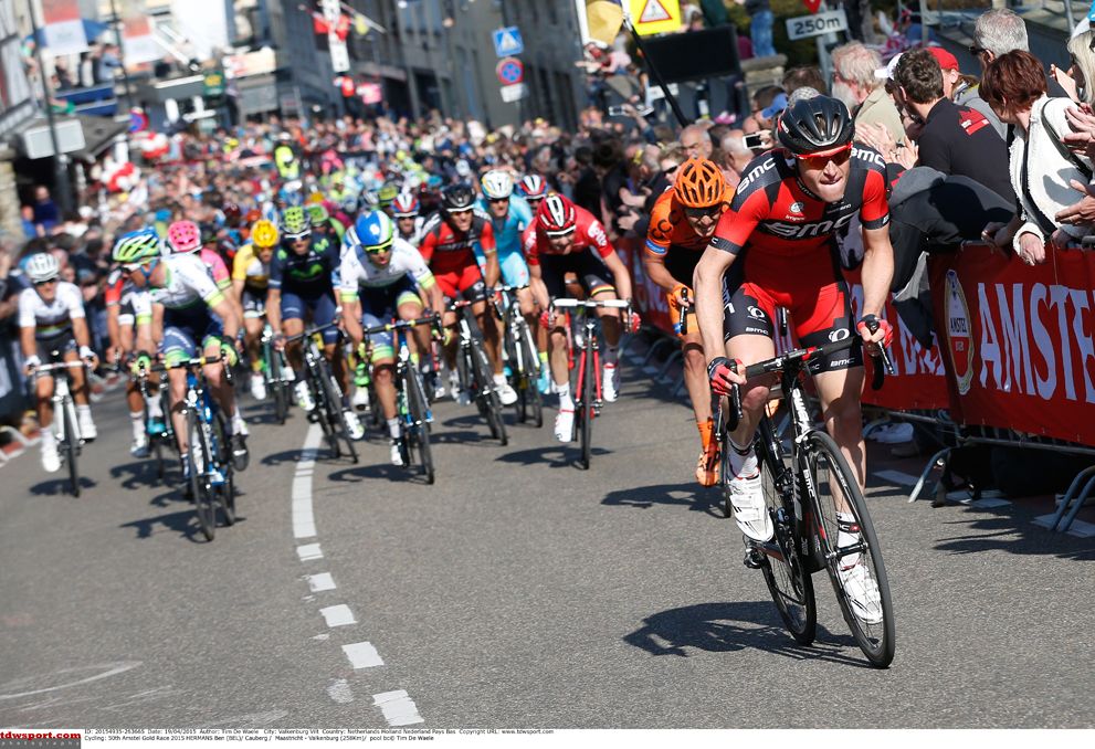 Ben Hermans attacks on the Cauberg