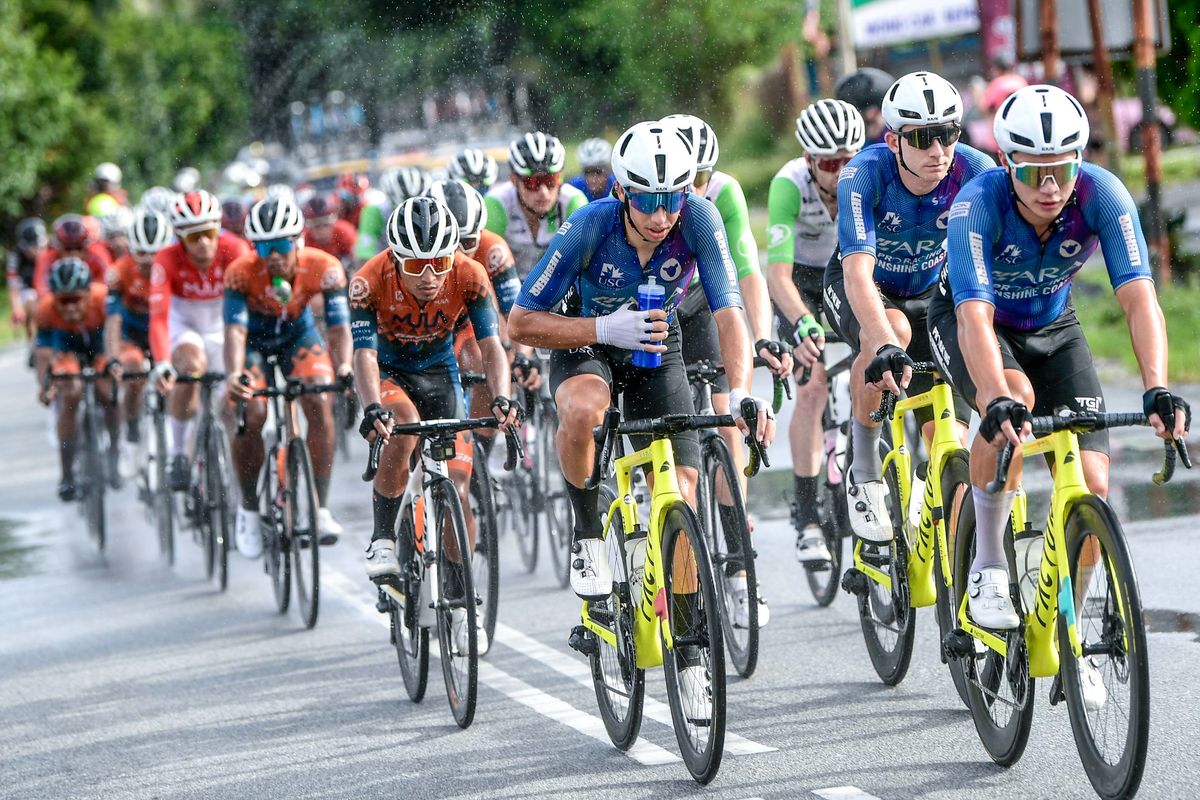 Stage 4 of Le Tour de Langkawi 2022 from Sabak Bernam to Meru Raya