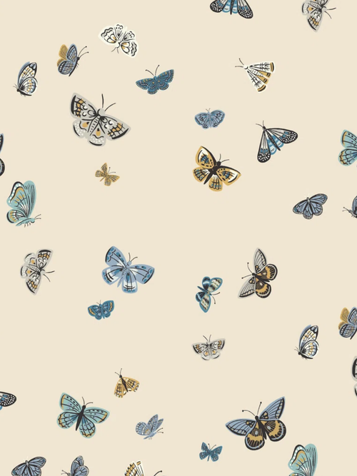 Butterfly House Wallpaper 27" x 27'