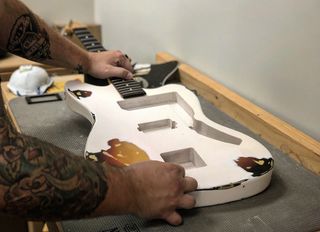 Balaguer Guitars offset electric guitar