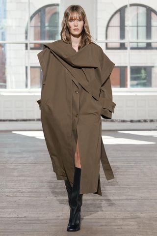 Layered Trench Coat Zw Collection