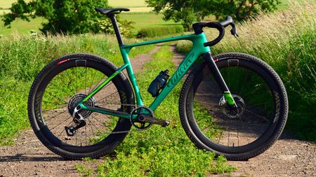 Wilier Rave SLR ID2 pictured on a gravel track