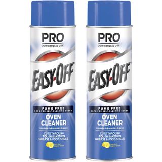 two pack of easy-off fume free oven cleaner