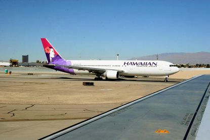 A Hawaiian Airlines plane.