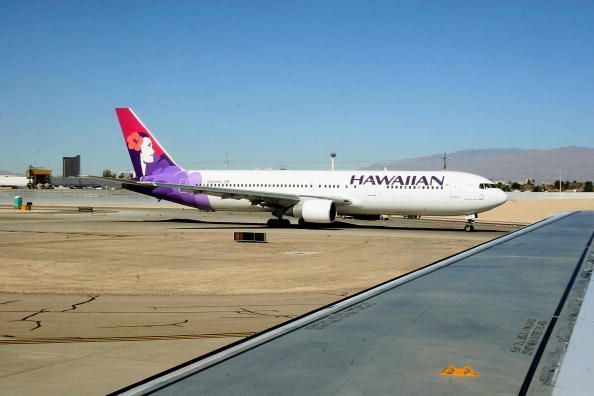 A Hawaiian Airlines plane.