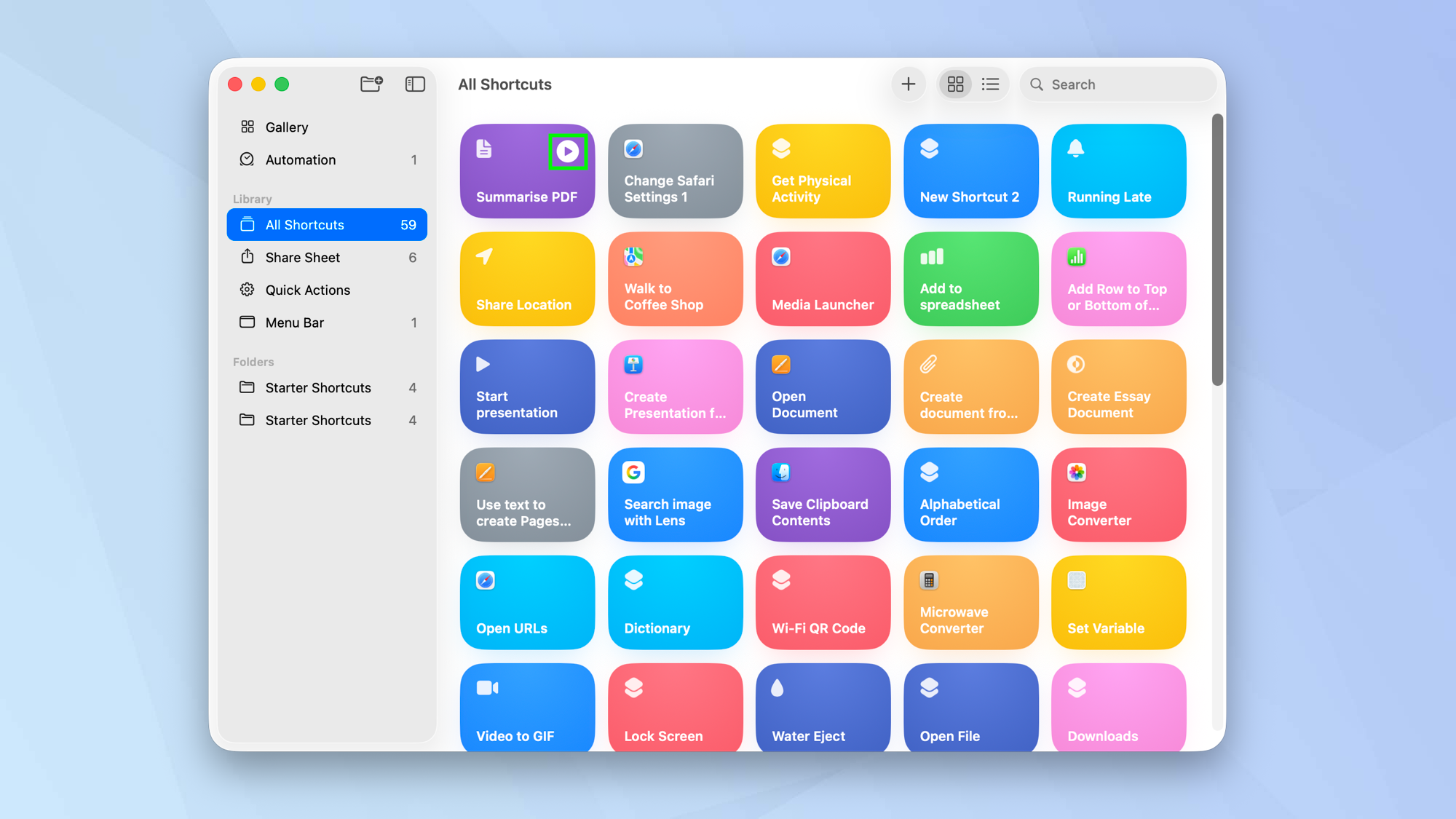 How to set up Apple shortcuts on Mac
