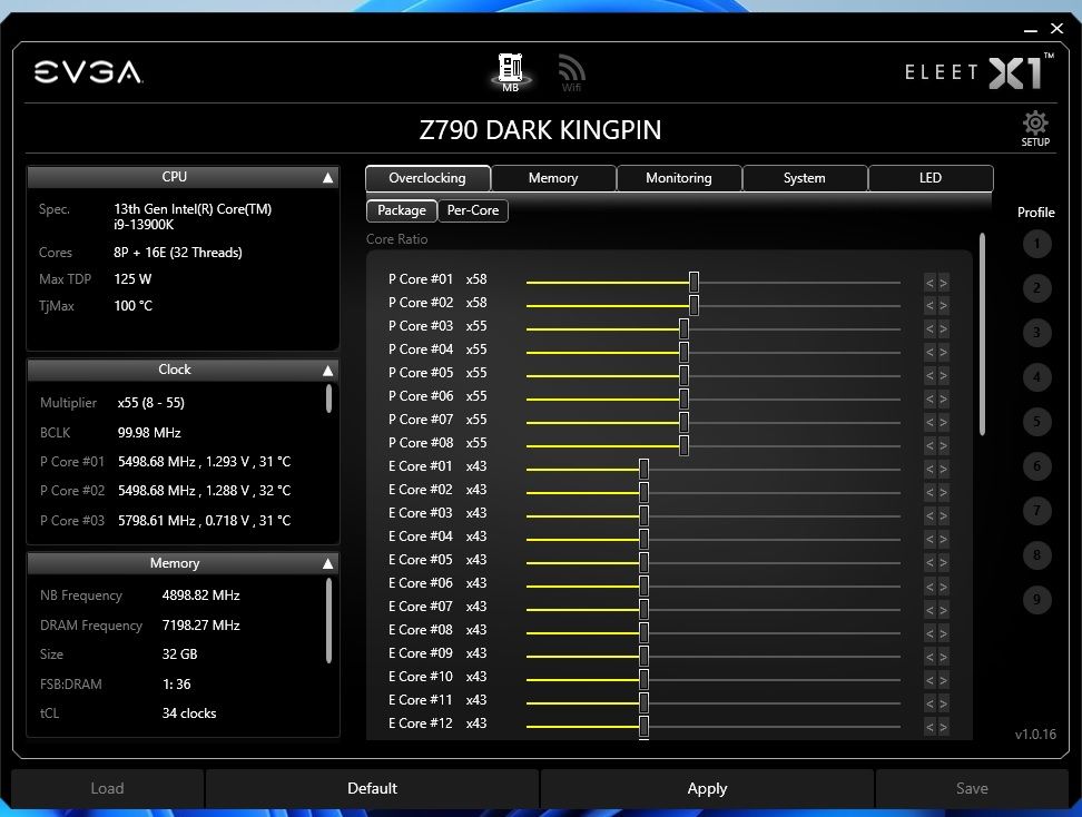 EVGA Z790 Dark Kingpin