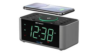 wireless charging alarm clock