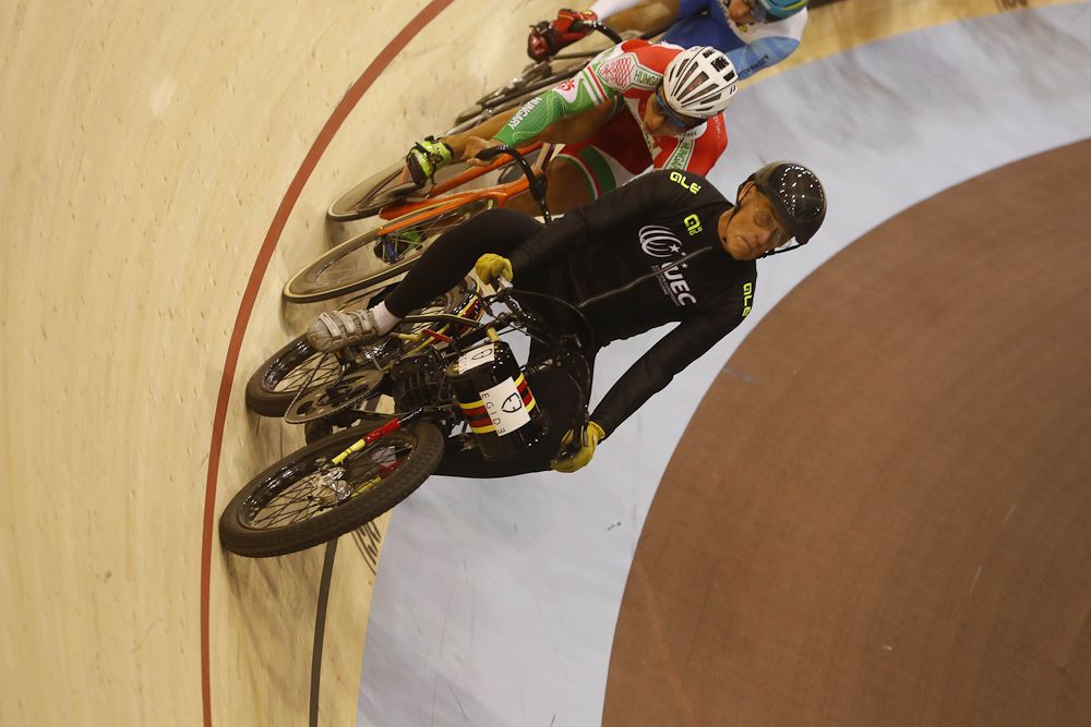 The Keirin is underway