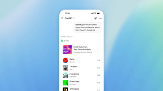 ChatGPT Spotify screenshot