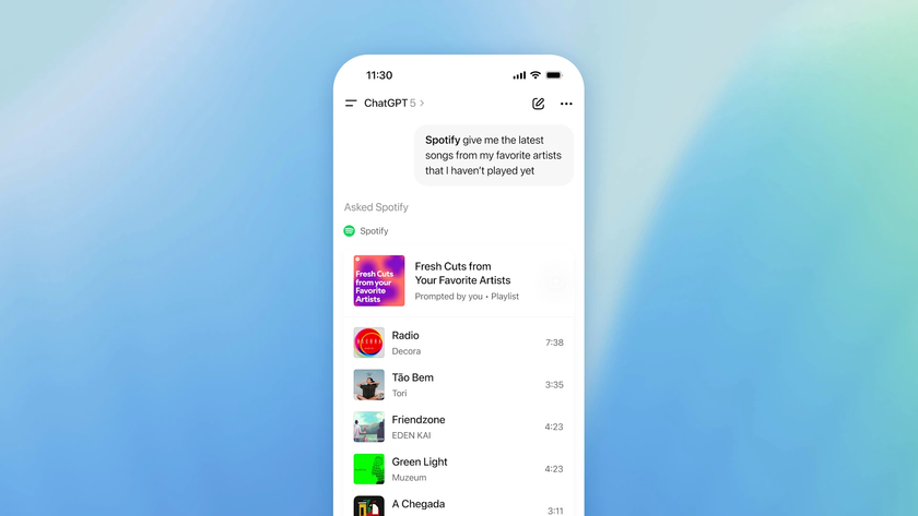 ChatGPT Spotify screenshot