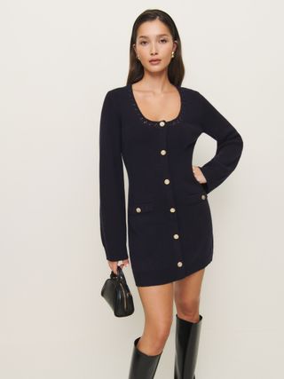 Priscilla Regenerative Wool Mini Dress