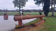 Fence 20a on the 2023 Pau five-star cross-country course
