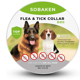 Flea and Tick Prevention for Dogs, Natural and Hypoallergenic Flea and Tick Collar for Dogs