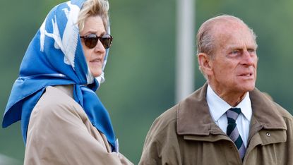 Penelope Knatchbull, Lady Brabourne and Prince Philip, Duke of Edinburgh attend day 3 of the Royal Windsor Horse Show in Home Park on May 12, 2007 in Windsor, England.