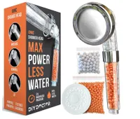 DIY Doctor 3-Mode Ionic Shower Head with Beads | WAS £10.59 NOW £9