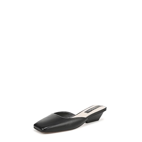 Franco Sarto Womens Nicola Mule Black Leather 7.5 M