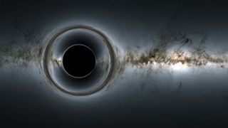 The kick delivered by a merger event could have ejected a black hole from its galaxy leaving it to wander space alone.