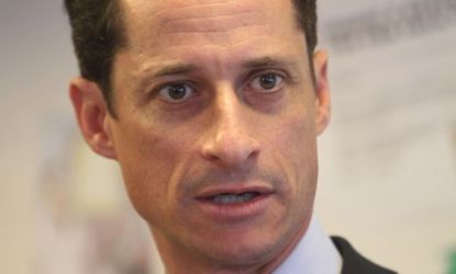GOP-bashing Rep. Anthony Weiner (D-N.Y.) is being pummeled by conservative bloggers after his Twitter account sent out a lewd photo this weekend.
