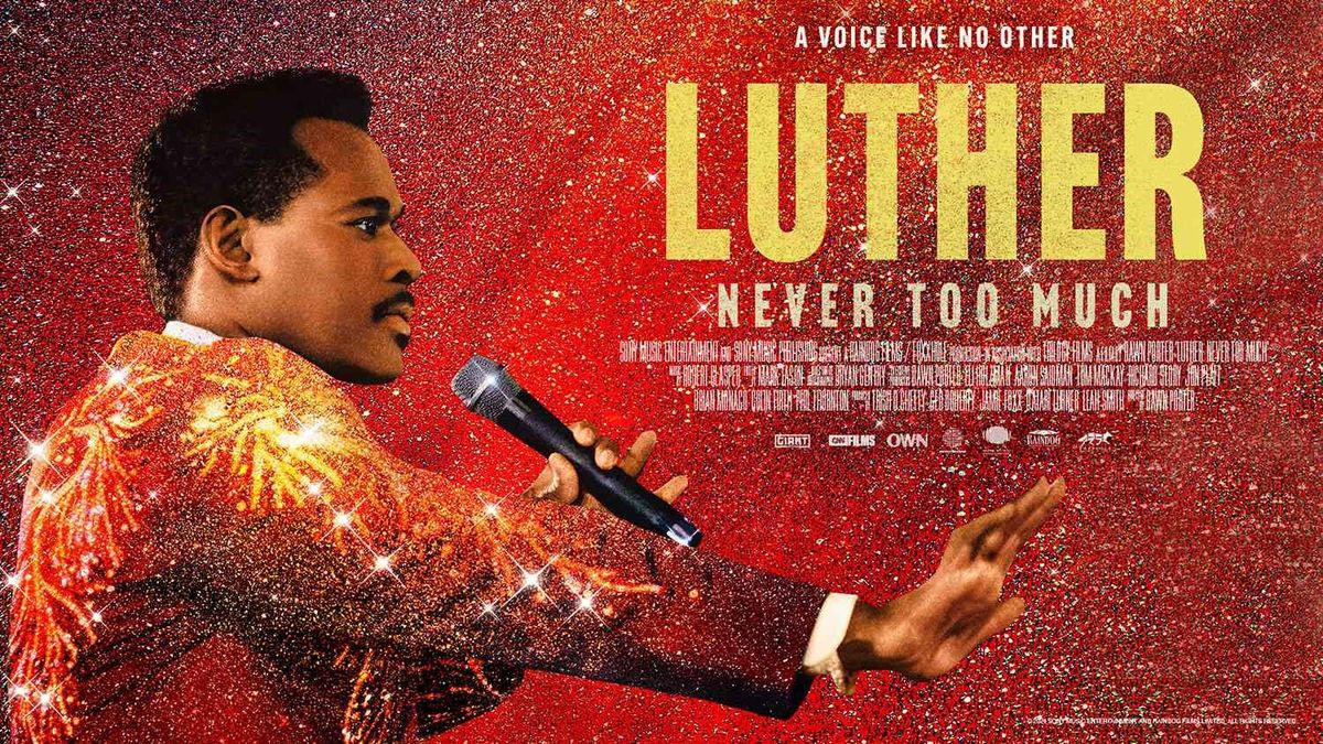 Luther Vandross in key art for Luther: Never Too Much