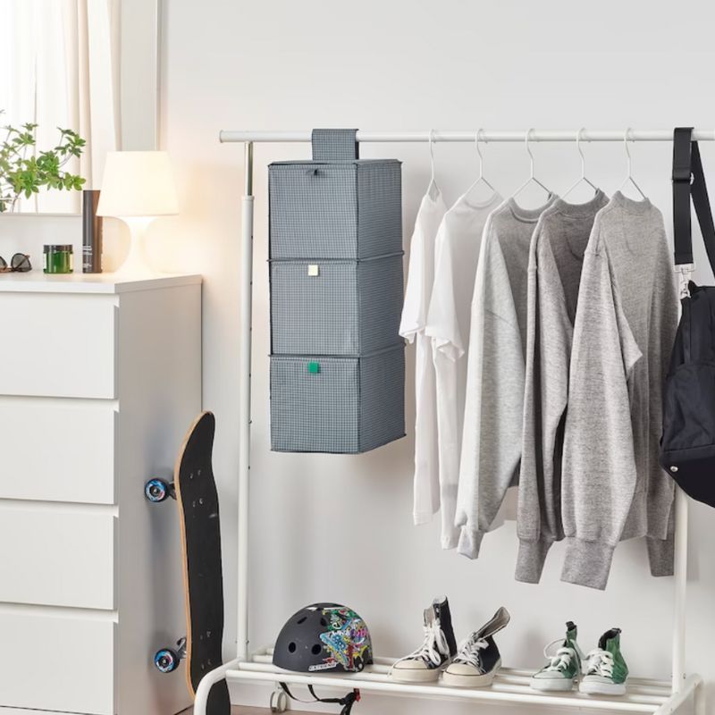 ikea hanging cloet storage