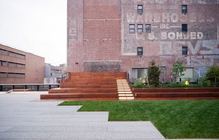 23rd Street Lawn and Seating Steps