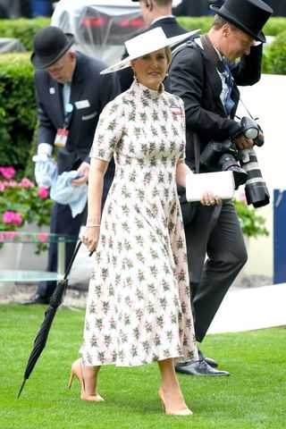 Sophie, Duchess of Edinburgh's Head-to-toe florals