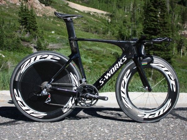 Specialized's newest time trial weapon is the Shiv - a menacing name for a not-so-friendly-looking bike.