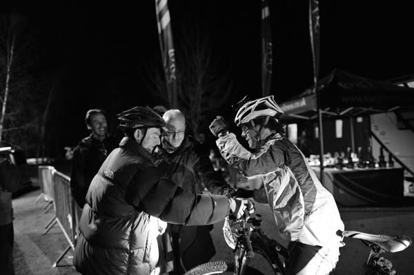 Rich Rothwell and Ant White finish