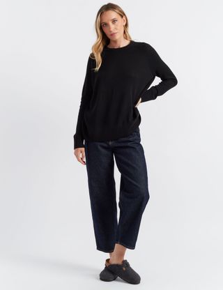 Pure Cashmere Oversized Jumper