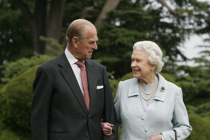 Queen Elizabeth II and Prince Philip, The Duke of Edinburgh re-visit Broadlands, to mark their Diamond Wedding Anniversary