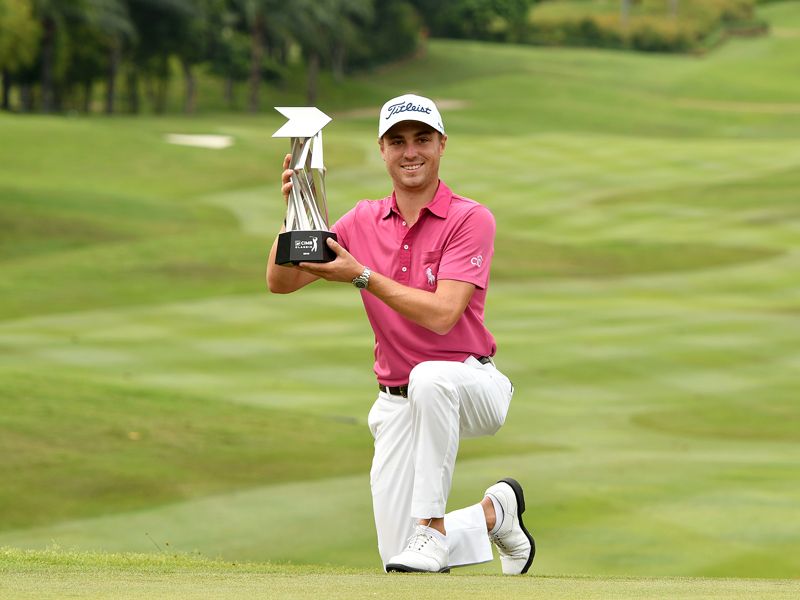 Justin Thomas going for three in a row at CIMB Classic