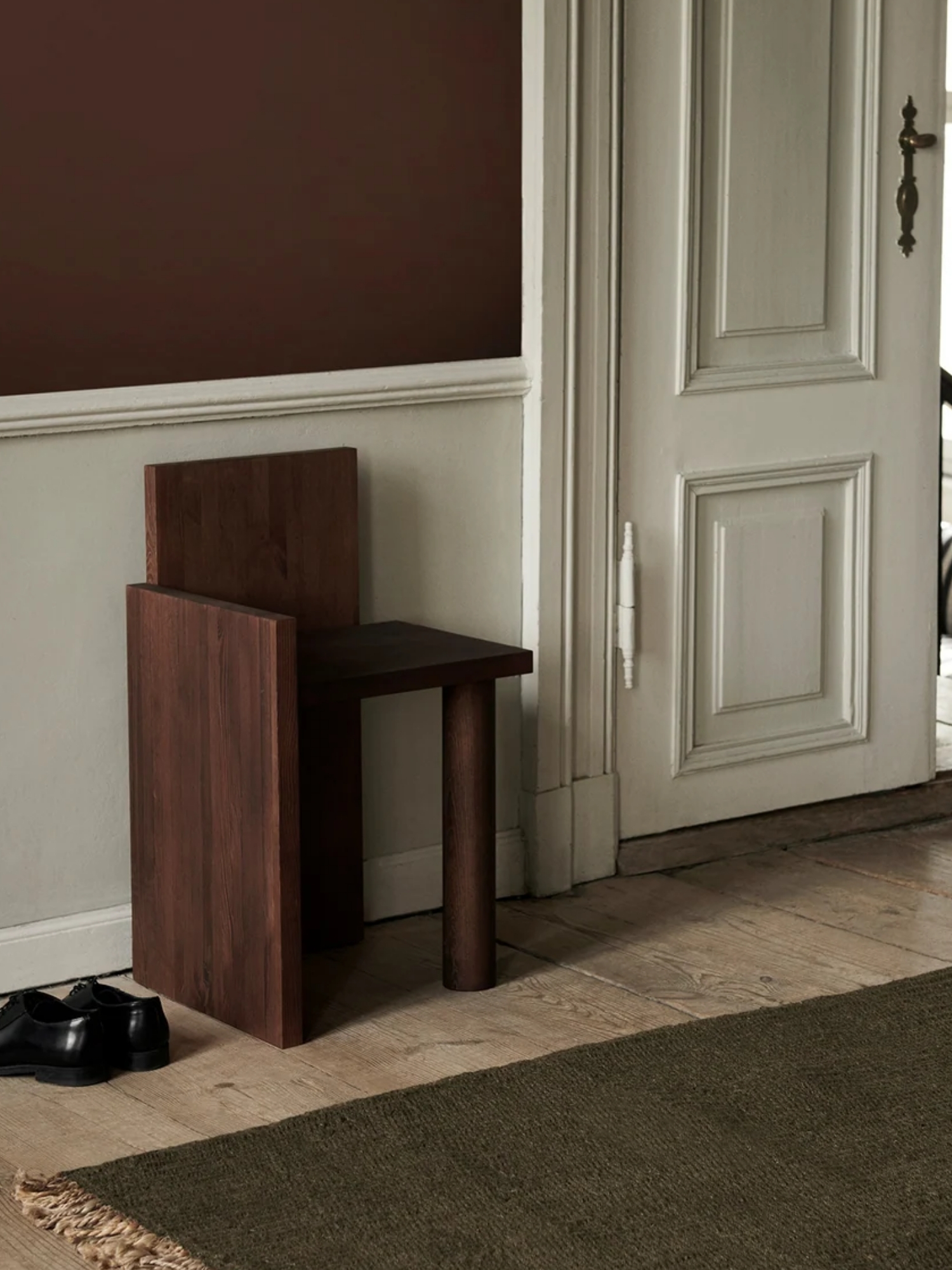 Ferm Living, Uta Piece - Dark Stained Pine