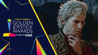 Neil Newborn, Astarion, Baldur's Gate 3 winning at the Golden Joystick Awards 2023