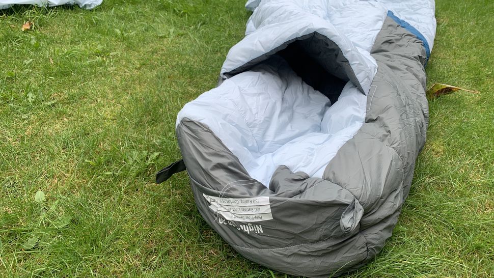Sierra Designs Night Cap Sleeping Bag 20F review a super cozy, zip