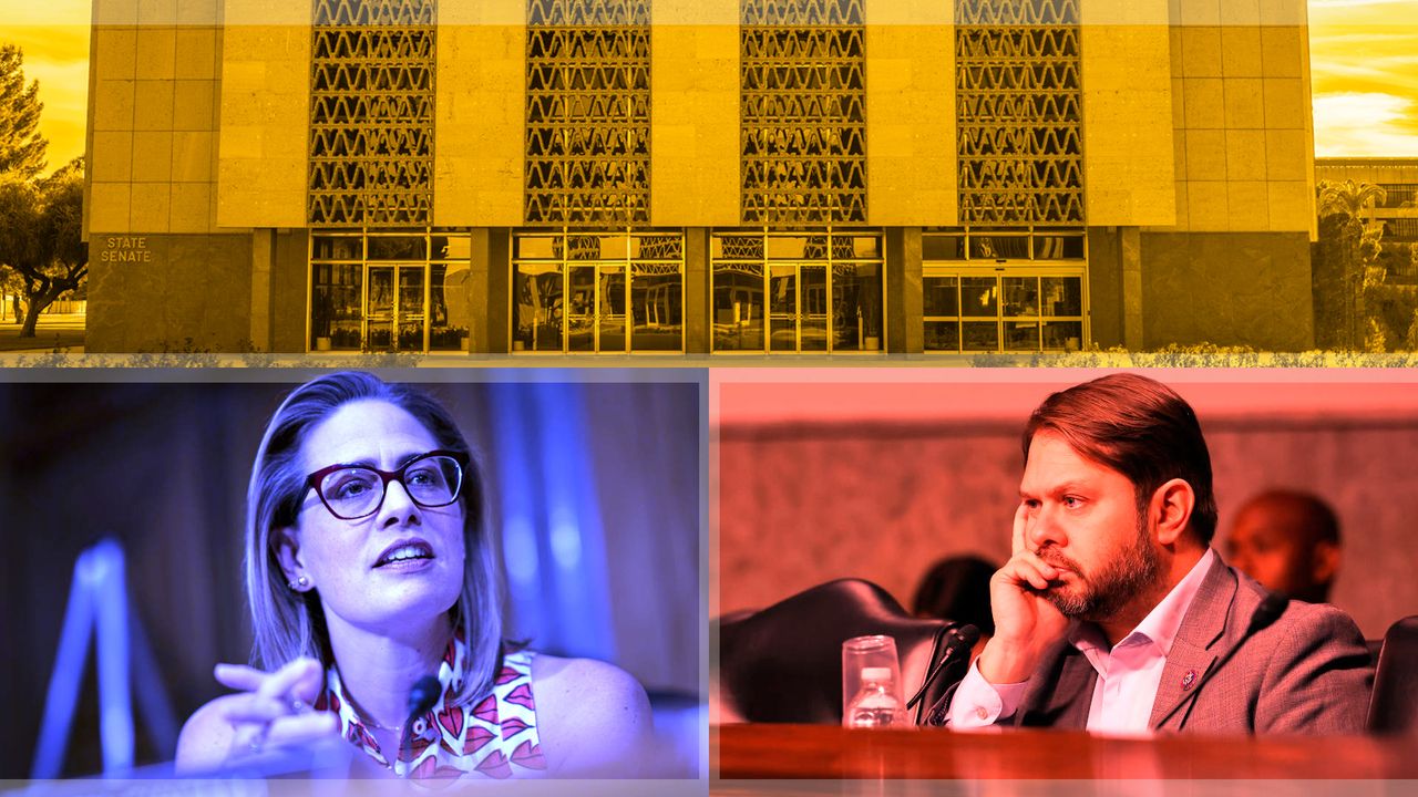 Ruben Gallego and Kyrsten Sinema