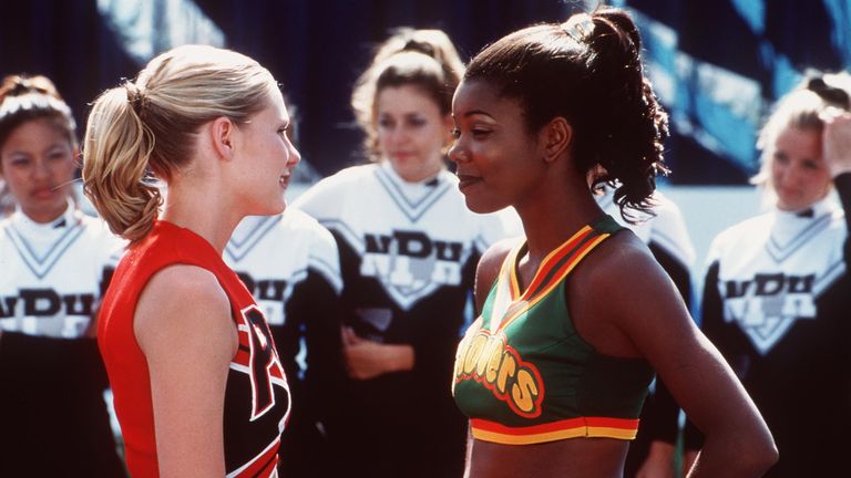 368579 kirsten dunst and gabrielee union star in cheer fever to be released in the summer of 2000 photo by getty images