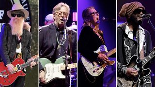 Billy Gibbons, Eric Clapton, Susan Tedeschi and Gary Clark Jr.