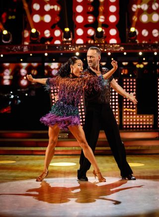Will Mellor dancing with Nancy Xu in Strictly