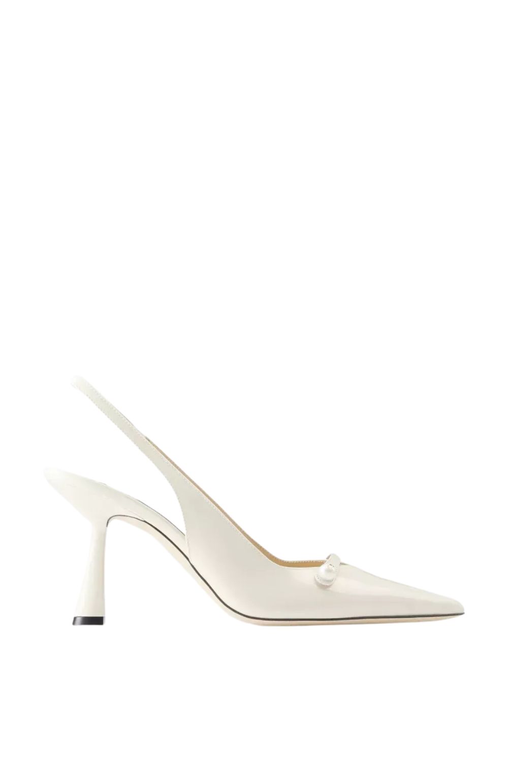 JIMMY CHOO, Amita 85 Patent Leather Slingbacks
