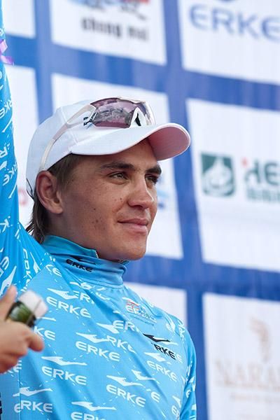 Valentin Iglinskiy (Astana) from Kazakhstan is the best placed Asian rider overall on the tour.