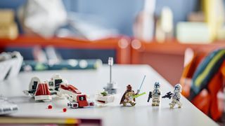 Lego Star Wars Barc Speeder Escape Building Set With Minifigures