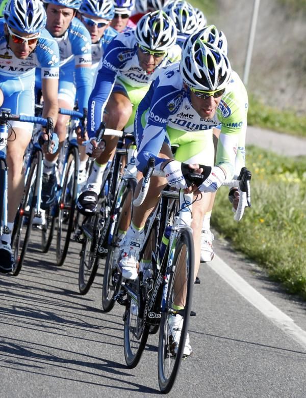 Vincenzo Nibali (LIquigas-Cannondale) was again on domestique duty for Sagan